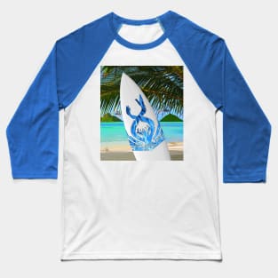 Thrawn's Cerulean Chimaera Surfboard Baseball T-Shirt